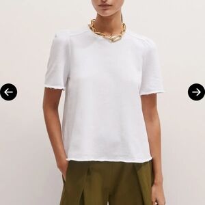 NWT Size US 8 Raw Edge Swing Sweatshirt